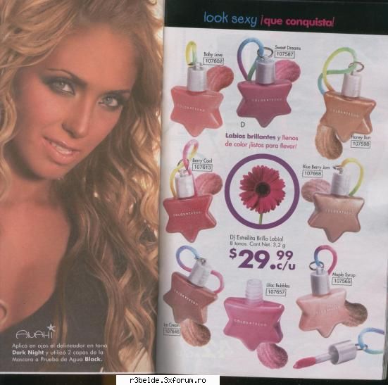 anahi a pozat pentru avon...... - andreea93rbd - Anahi