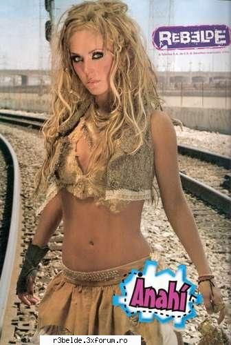 poze cu Mia alias Anahi - la albumul celestial - Anahi